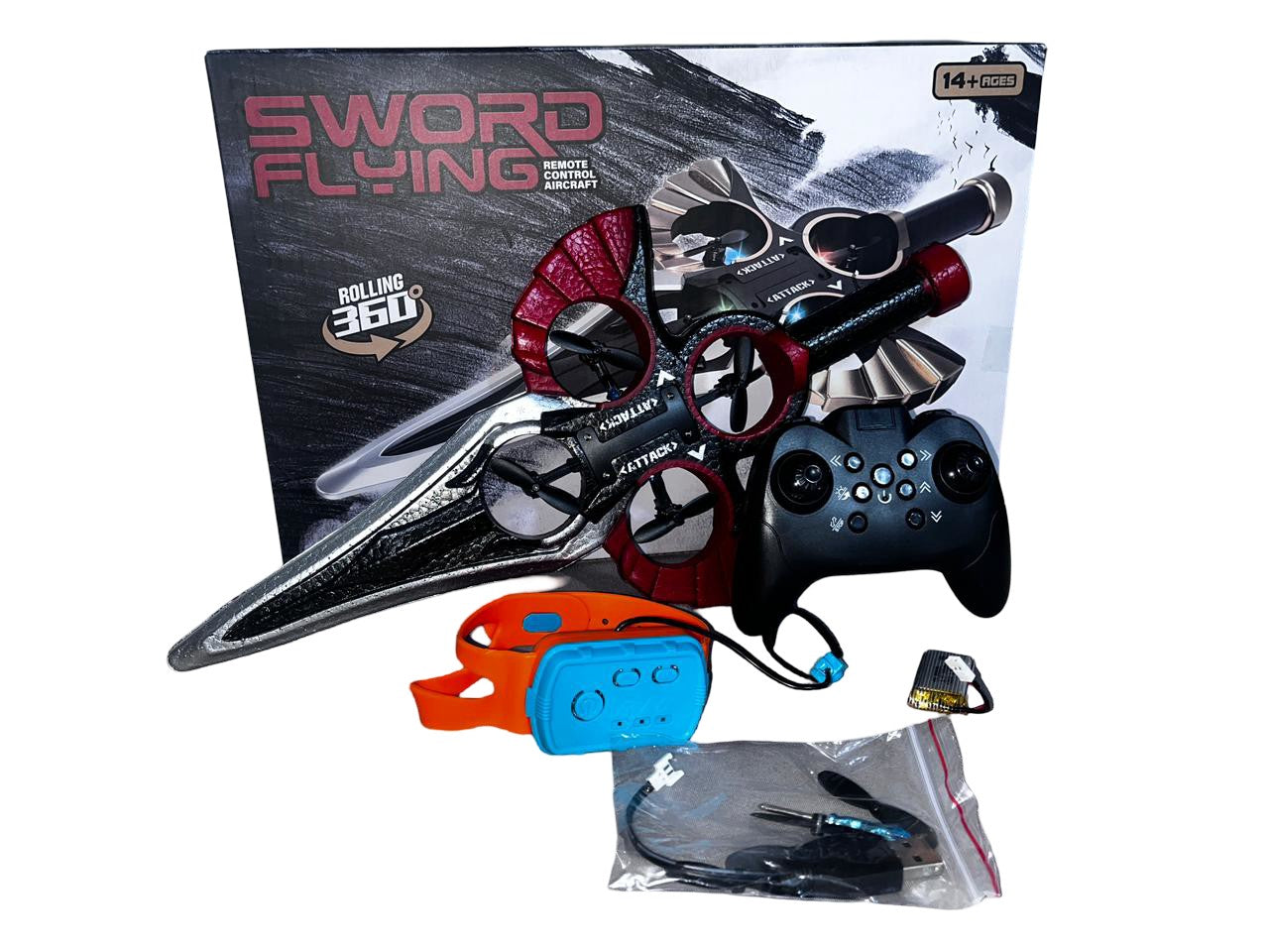 AVION ESPADA VOLADORA