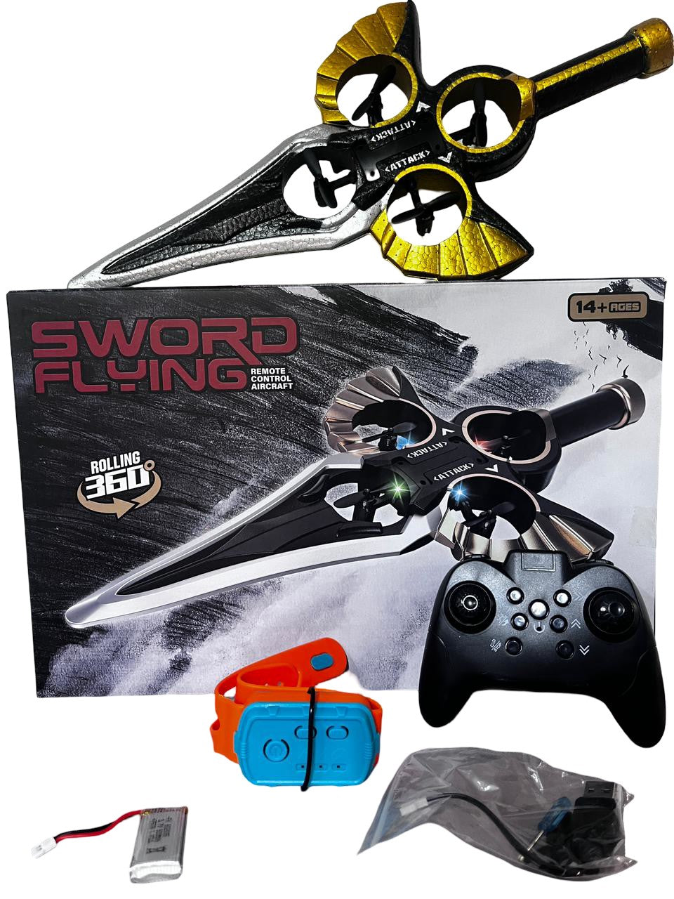 AVION ESPADA VOLADORA